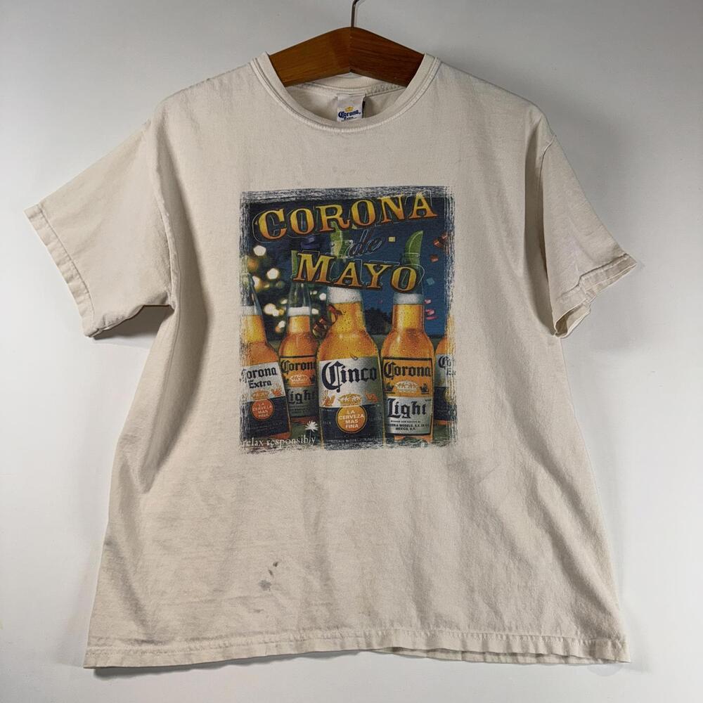 Y2K Corona T-Shirt - Size Large